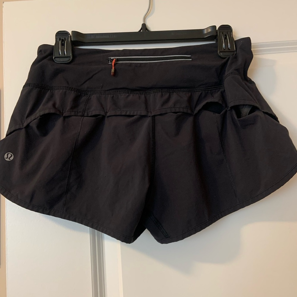 Black lululemon shorts
